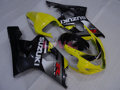 Factory Style - Yellow Black Fairings and Bodywork For 2004-2005 GSX-R750 #LF4062