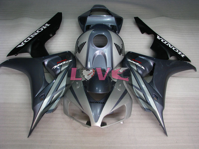 Fireblade - Black Grey Fairings and Bodywork For 2006-2007 CBR1000RR #LF7252