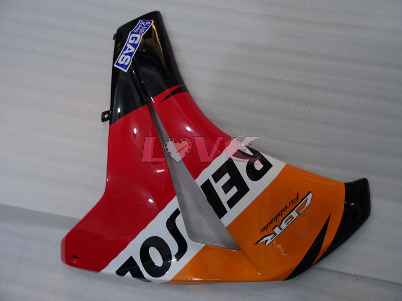 Repsol - Orange Black Fairings and Bodywork For 2008-2011 CBR1000RR #LF4323