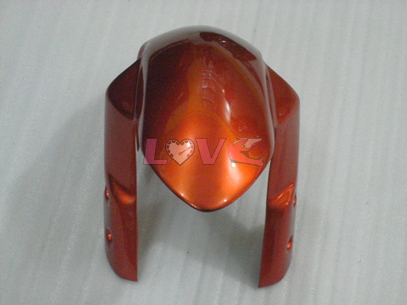 Flame - Orange Black Fairings and Bodywork For 2006-2007 GSX-R750 #LF6548