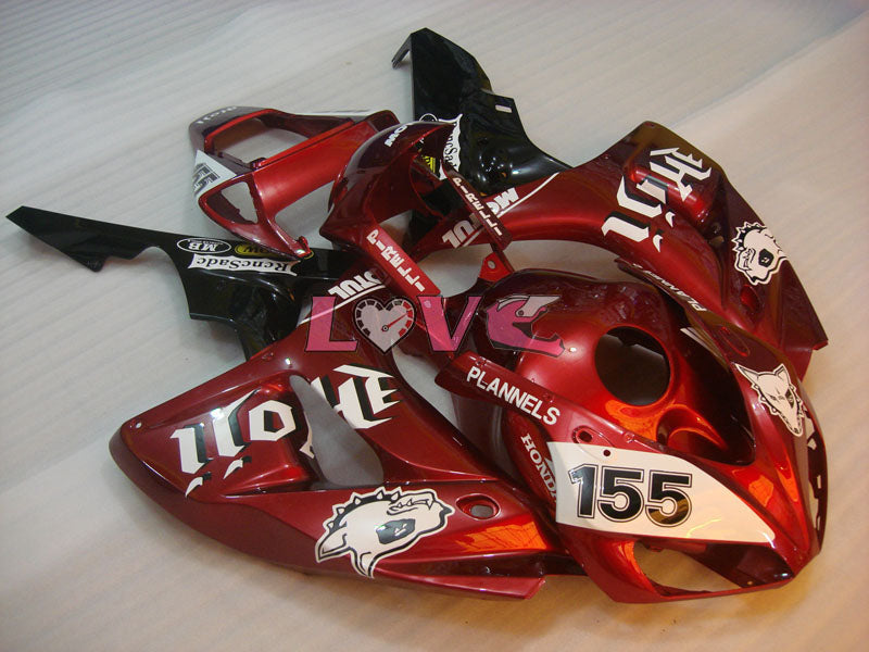 PLANNELS - Red wine color Fairings and Bodywork For 2006-2007 CBR1000RR #LF4386