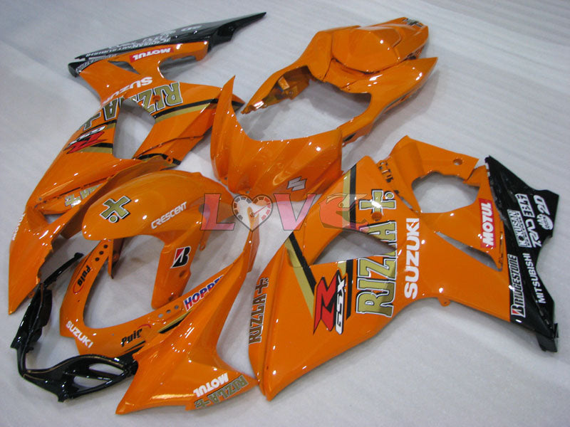 Rizla+ - Orange Fairings and Bodywork For 2009-2016 GSX-R1000 #LF3797