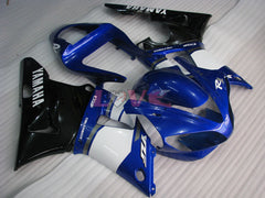 Factory Style - Blue White Fairings and Bodywork For 2000-2001 YZF-R1 #LF3612