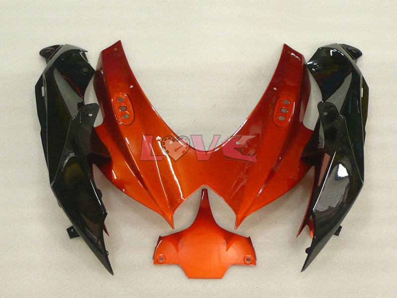 Factory Style - Orange Black Fairings and Bodywork For 2008-2010 GSX-R750 #LF3935