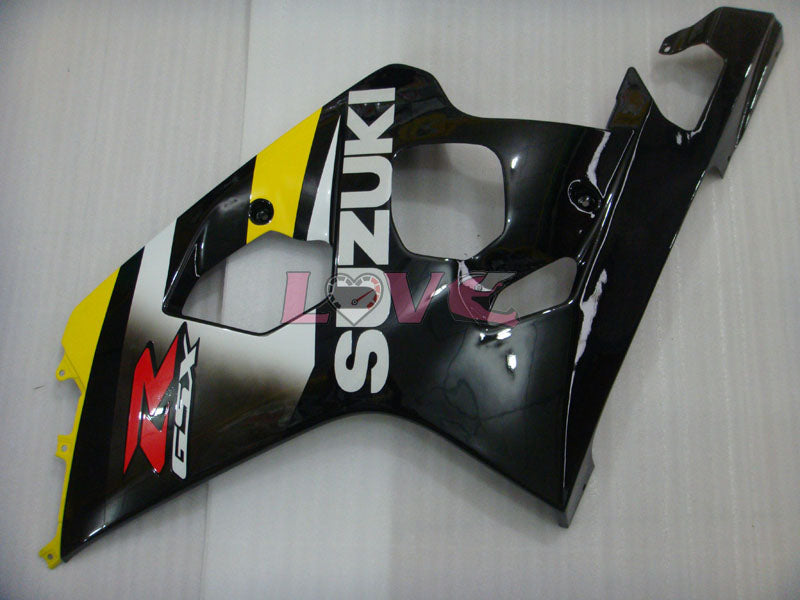 Factory Style - Yellow Black Fairings and Bodywork For 2004-2005 GSX-R750 #LF4060