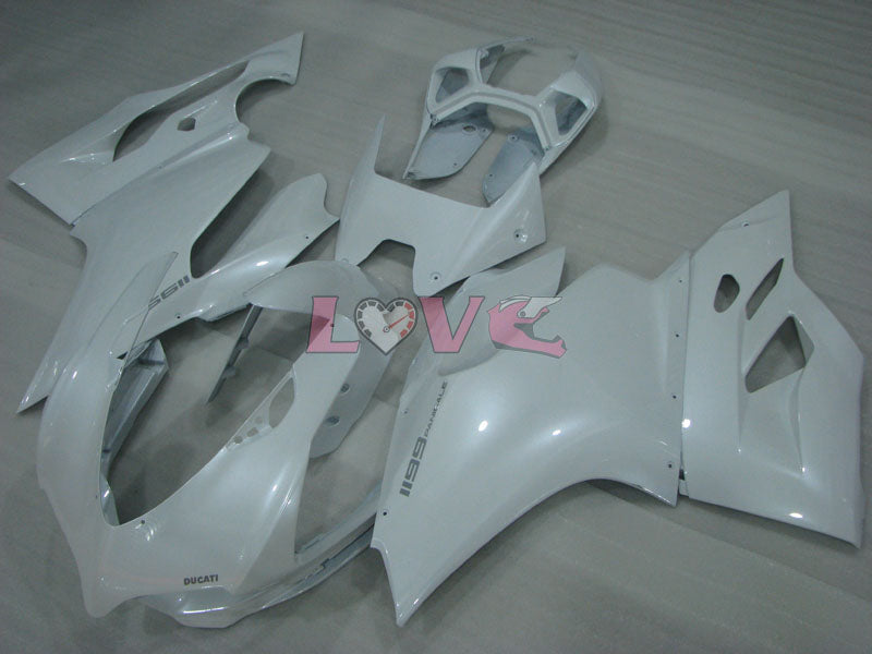 Factory Style - White Fairings and Bodywork For 2011-2014 1199 #LF4672