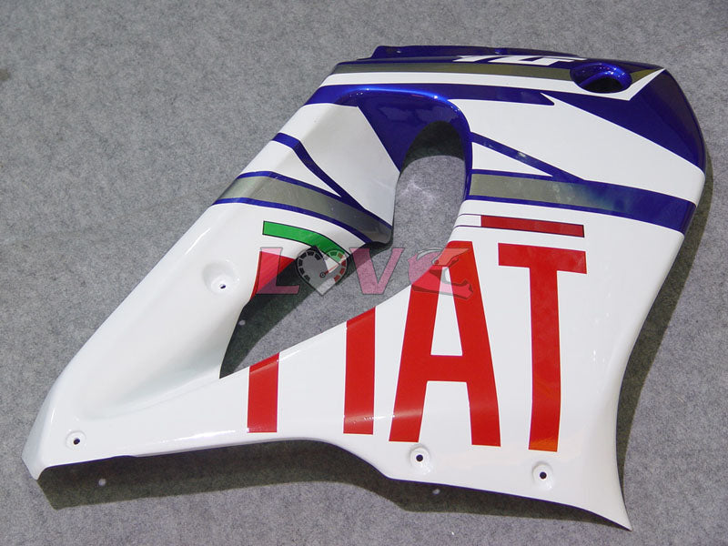 FIAT - Blue White Fairings and Bodywork For 1997-2007 YZF1000R #LF7920