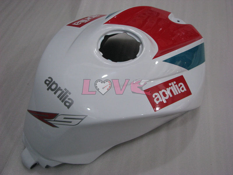 Factory Style - Red White Fairings and Bodywork For 2004-2009 RS125 #LF5465