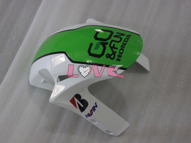 GO&FUN - Green White Fairings and Bodywork For 2006-2007 CBR1000RR #LF4368