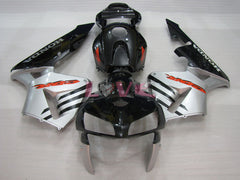 Factory Style - Black Silver Fairings and Bodywork For 2005-2006 CBR600RR #LF7543