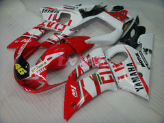 FIAT - Red White Fairings and Bodywork For 1998-2002 YZF-R6 #LF3366