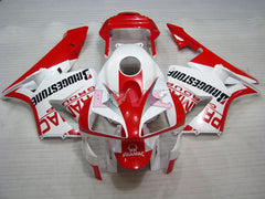 PRAMAC - Red White Fairings and Bodywork For 2003-2004 CBR600RR #LF5328