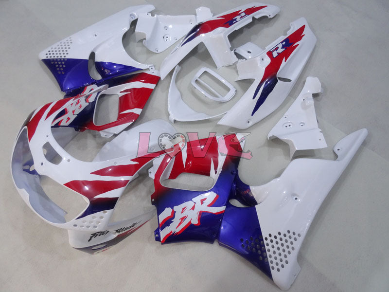 Factory Style - Red Blue White Fairings and Bodywork For 1994-1995 CBR900RR #LF3005