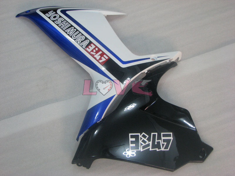 YOSHIMURA - Blue White Black Fairings and Bodywork For 2011-2026 GSX-R600 #LF3886