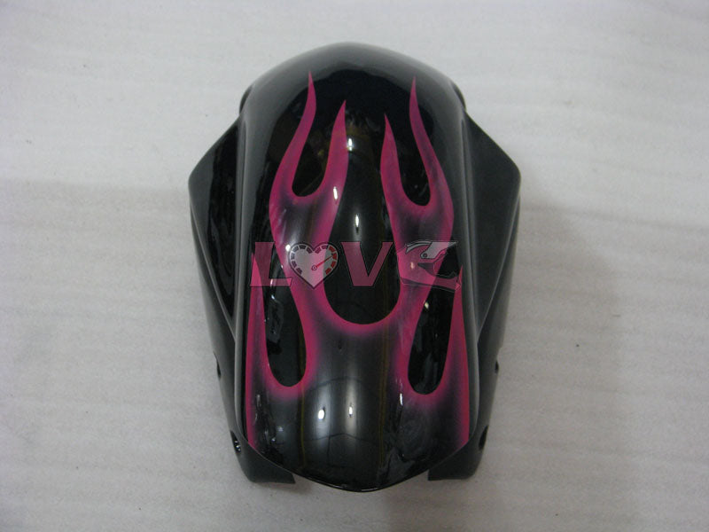 Flame - Red Black Fairings and Bodywork For 2004-2005 GSX-R600 #LF6649