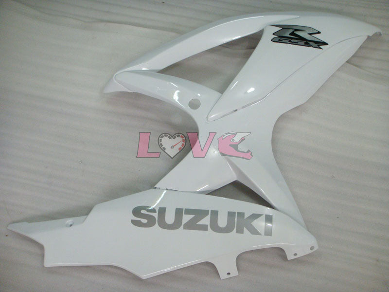 Factory Style - White Fairings and Bodywork For 2008-2010 GSX-R600 #LF3981