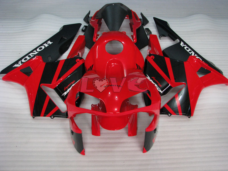 Factory Style - Red Black Fairings and Bodywork For 2003-2004 CBR600RR #LF5314