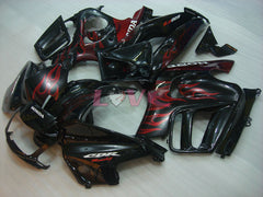 Flame - Red Black Fairings and Bodywork For 1995-1996 CBR600F3 #LF4535