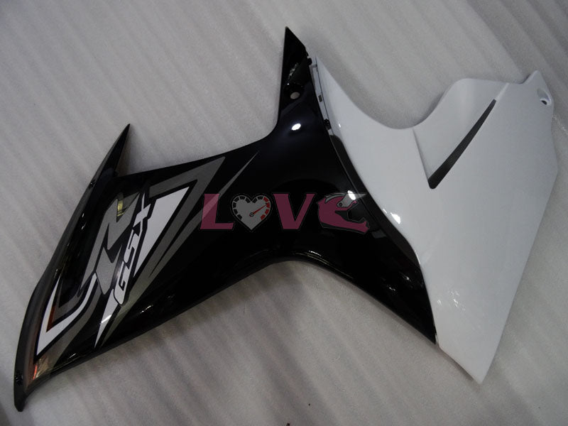 Factory Style - White Black Fairings and Bodywork For 2011-2026 GSX-R600 #LF3883