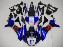 Monster - Blue White Black Fairings and Bodywork For 2015-2019 YZF-R1 #LF7810