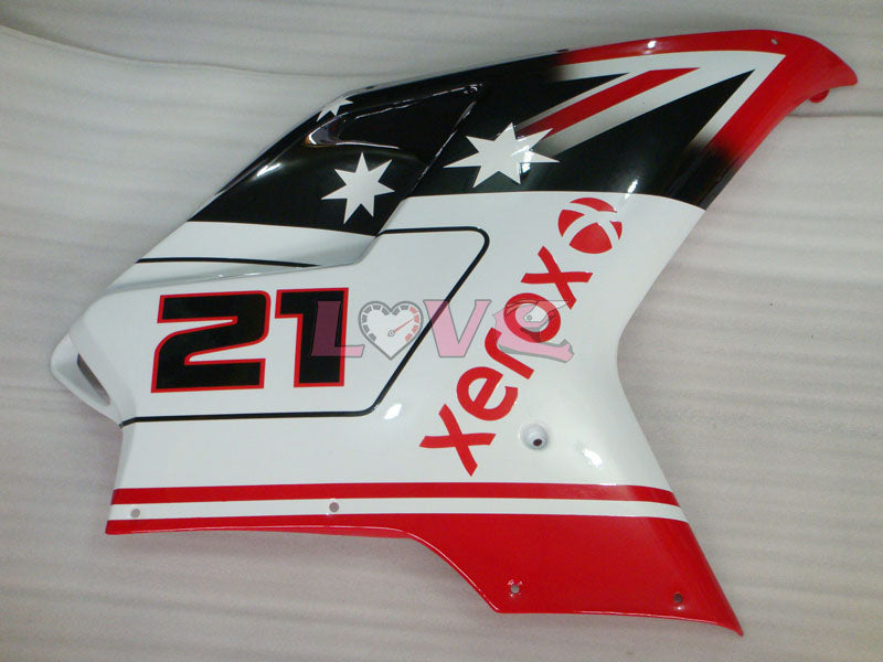 Xerox - Red White Fairings and Bodywork For 2007-2009 1098 #LF5619
