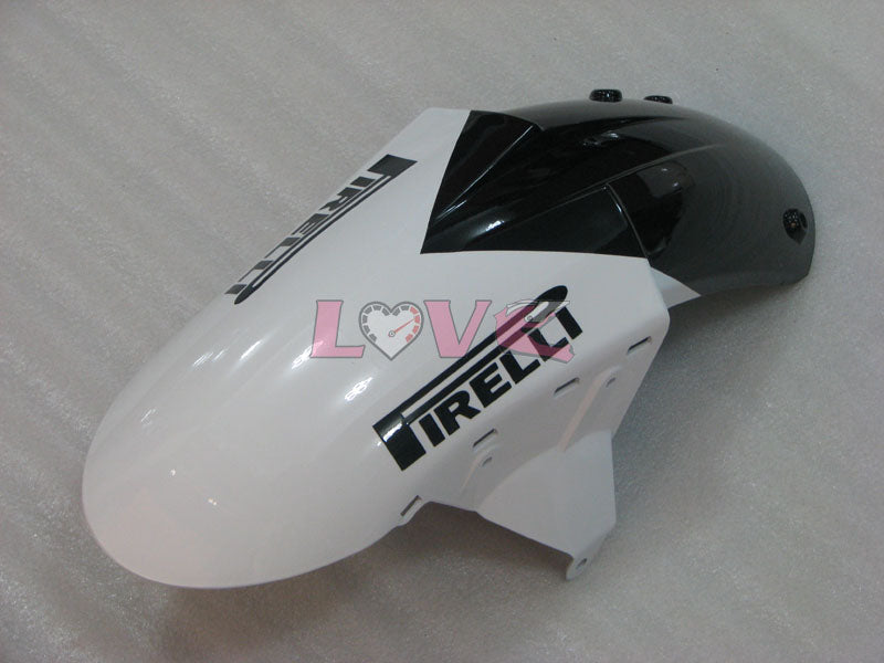 Corona - White Black Fairings and Bodywork For 2005-2006 NINJA ZX-6R #LF3308