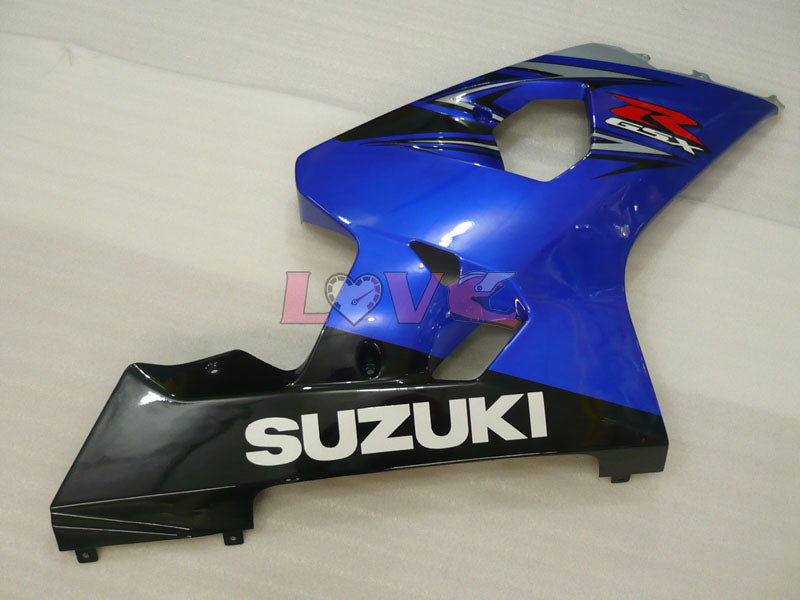 Factory Style - Blue Black Fairings and Bodywork For 2004-2005 GSX-R600 #LF4122