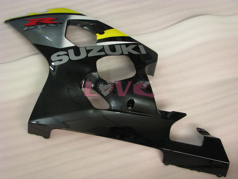 Factory Style - Yellow Black Fairings and Bodywork For 2004-2005 GSX-R600 #LF6443
