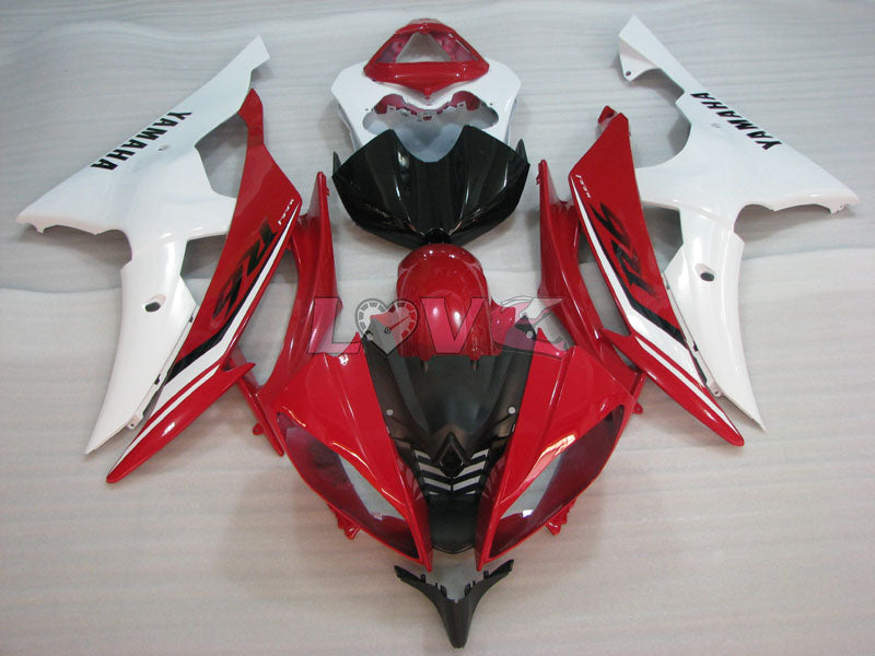 Factory Style - Red White Fairings and Bodywork For 2008-2016 YZF-R6 #LF3385