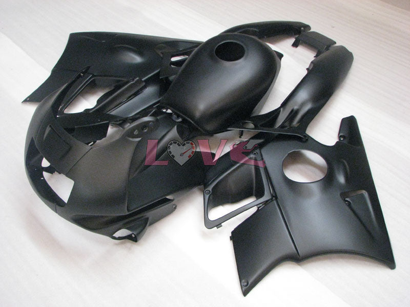 No sticker / decal Factory Style - Black Matte Fairings and Bodywork For 1991-1994 CBR600F2 #LF4894