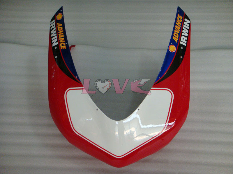 INFO STRADA - Red White Black Fairings and Bodywork For 2007-2009 1098 #LF3119