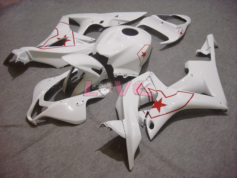 Factory Style - White Fairings and Bodywork For 2007-2008 CBR600RR #LF5432