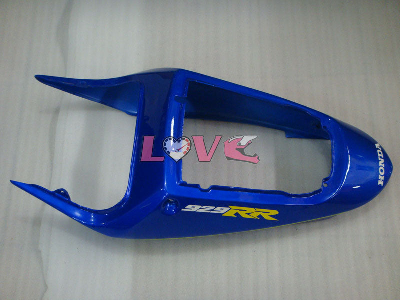 Movistar - Yellow Blue Fairings and Bodywork For 2000-2001 CBR929RR #LF5216