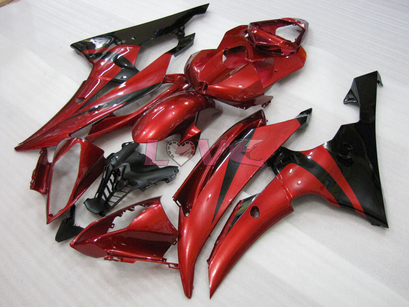 Factory Style - Red Black Fairings and Bodywork For 2008-2016 YZF-R6 #LF3414