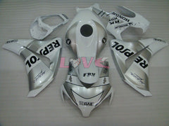 Repsol - White Silver Fairings and Bodywork For 2008-2011 CBR1000RR #LF7108