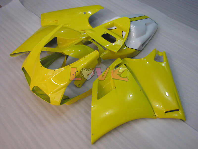Factory Style - Yellow White Fairings and Bodywork For 1994-1998 916 #LF3171