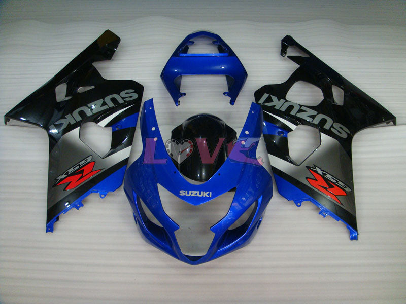 Factory Style - Blue Black Fairings and Bodywork For 2004-2005 GSX-R600 #LF6480