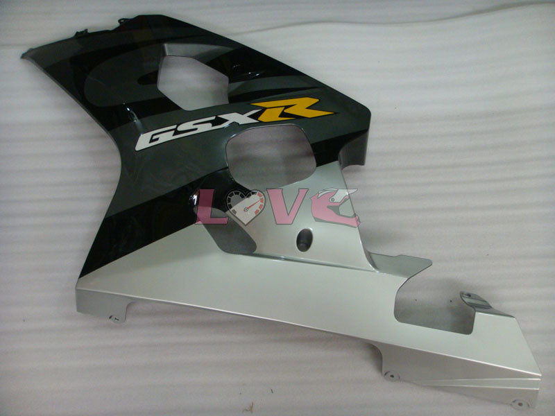 Factory Style - Black Silver Fairings and Bodywork For 2004-2005 GSX-R750 #LF6621