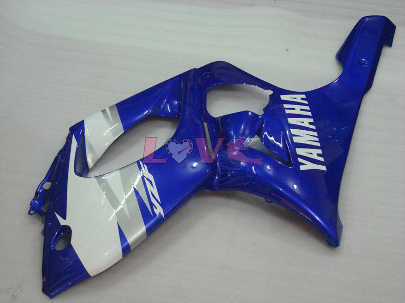 Factory Style - Blue White Fairings and Bodywork For 1997-2007 YZF600R #LF7957