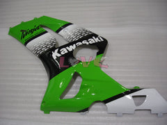 Nakano - Green Black Fairings and Bodywork For 2003-2004 NINJA ZX-6R #LF3314
