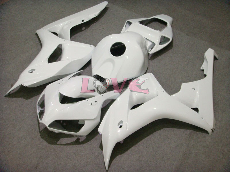 Factory Style - White Fairings and Bodywork For 2006-2007 CBR1000RR #LF7273