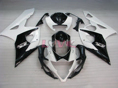 Factory Style - White Black Fairings and Bodywork For 2005-2006 GSX-R1000 #LF5823