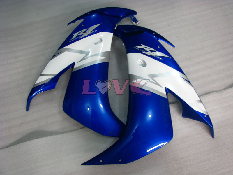 Factory Style - Blue White Fairings and Bodywork For 2004-2006 YZF-R1 #LF6985
