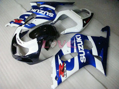 Factory Style - Blue White Fairings and Bodywork For 2001-2003 GSX-R600 #LF6722