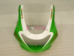 FIAT - Green White Fairings and Bodywork For 1997-2007 YZF600R #LF7930