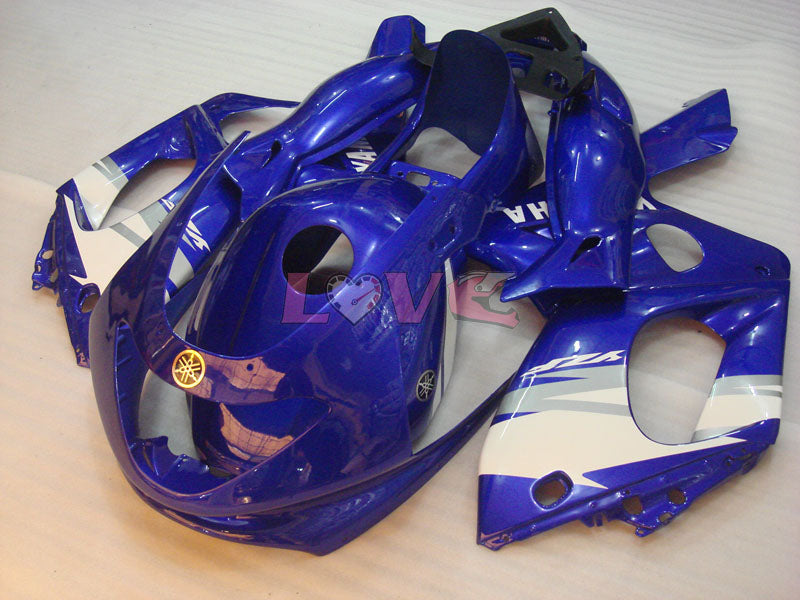 Factory Style - Blue White Fairings and Bodywork For 1997-2007 YZF600R #LF7957