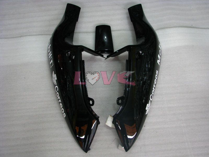 West - White Black Fairings and Bodywork For 1996-1999 GSX-R750 #LF4936