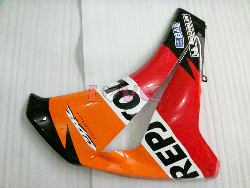 Repsol - Orange Black Fairings and Bodywork For 2008-2011 CBR1000RR #LF7107