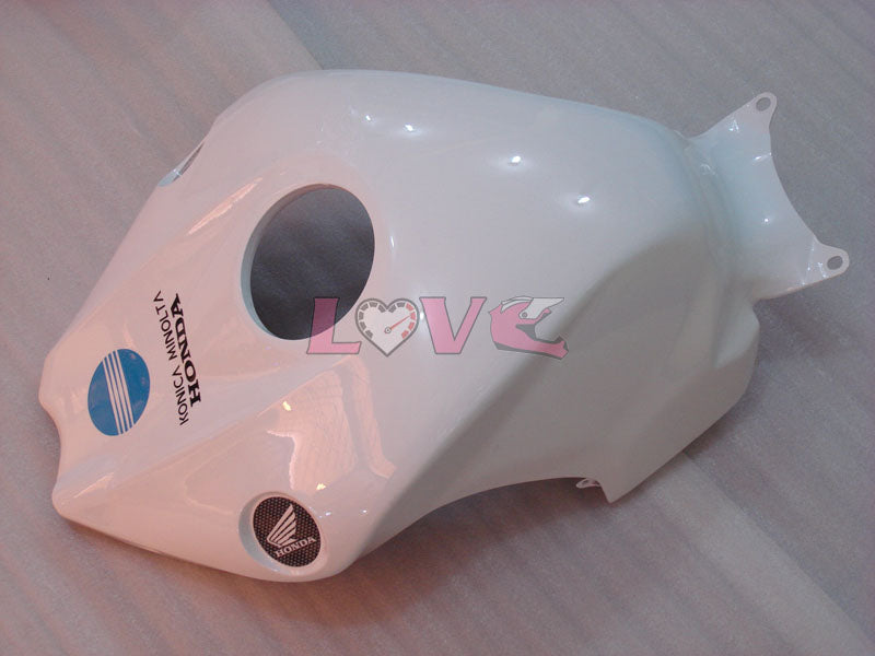 Konica Minolta - White Black Fairings and Bodywork For 2008-2011 CBR1000RR #LF7137