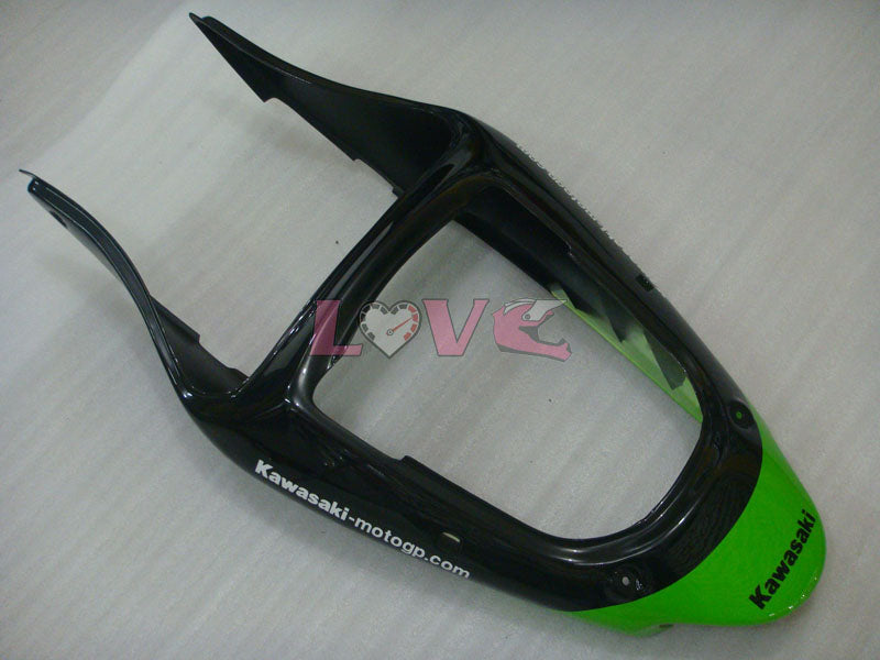 Monster - Green Black Fairings and Bodywork For 2000-2002 NINJA ZX-6R #LF3323